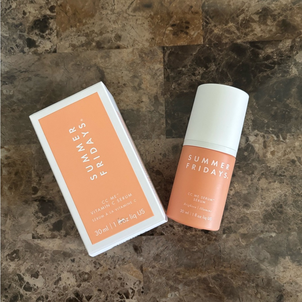 Summer Fridays CC Me Vitamin C Serum - 1 fl oz Pump Beauty Skincare Face New